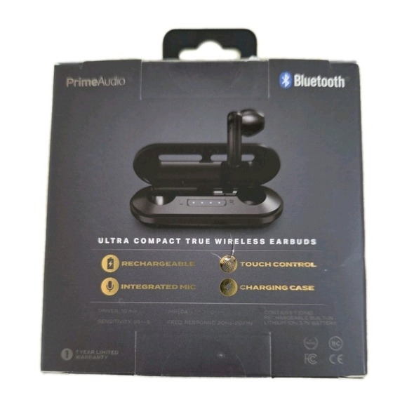 Reveal BlueTooth Ultra Compact Wireless EarBuds--Blue--Brand New - Picture 3 of 4